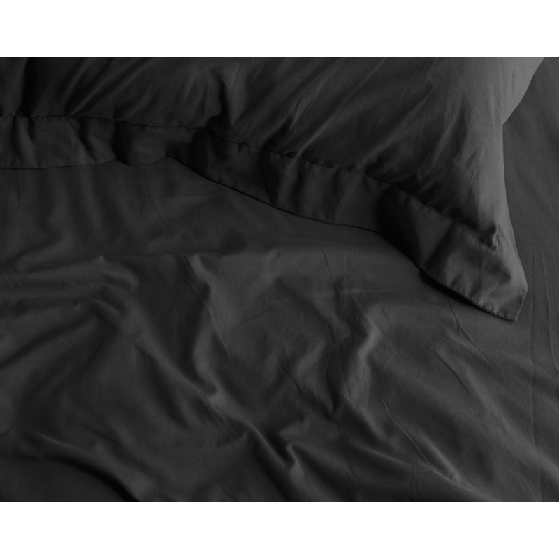 Faconlagen Primavera Deluxe Sort 100% Bomuldssatin fra MyTrendyHome.dk