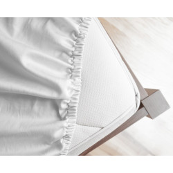 Faconlagen Primavera Deluxe Hvid 100% Bomuldssatin fra MyTrendyHome.dk
