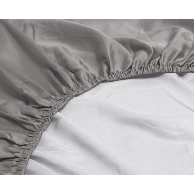 Faconlagen Primavera Deluxe Grå 100% Bomuldssatin fra MyTrendyHome.dk