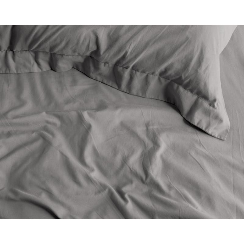 Faconlagen Primavera Deluxe Grå 100% Bomuldssatin fra MyTrendyHome.dk