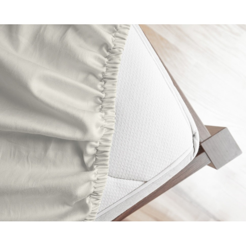 Faconlagen PrimaveraDeluxe Cream 100% Bomuldssatin fra MyTrendyHome.dk