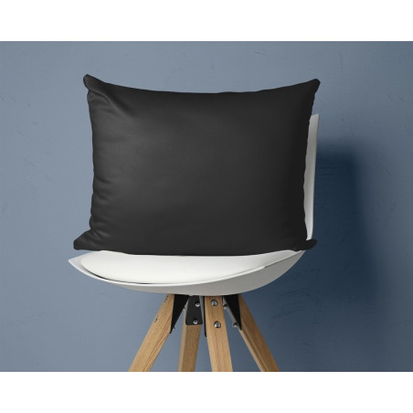 Bomuldssatin Pudebetræk PrimaveraDeluxe Sort (2 in 1) fra MyTrendyHome.dk