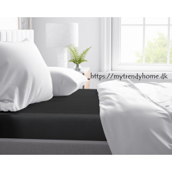 Faconlagen Primavera Deluxe Sort 100% Bomuldssatin fra MyTrendyHome.dk