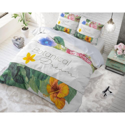 Bomulds sengetøj Summer Botanical Dream Multi fra MyTrendyHome.dk
