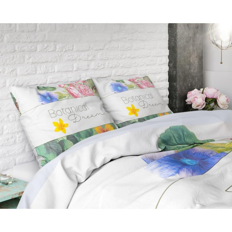 Bomulds sengetøj Summer Botanical Dream Multi fra MyTrendyHome.dk