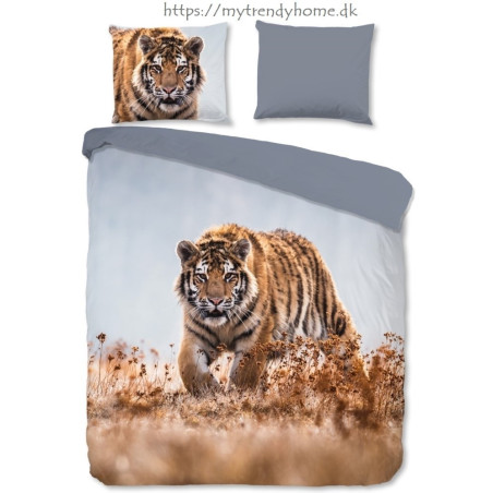 Sengesæt Tiger i 100% bomuld fra MyTrendyHome.dk