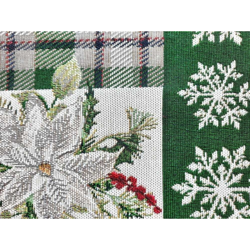 Dækkeserviet med julemotiv X-MAS LODGE fra MytrendyHome.dk