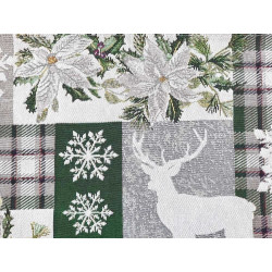 Dækkeserviet med julemotiv X-MAS LODGE fra MytrendyHome.dk