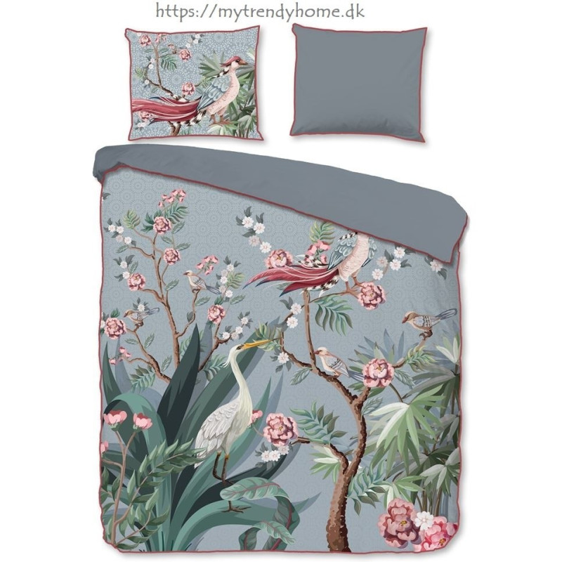Bomuldssatin sengetøj Sarenza Grey fra MyTrendyHome.dk