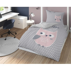 Selvlysende sengetøj Owl Good Night fra MytrendyHome.dk