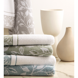 Elegant Håndklæder Spring med vintage blade fra MyTrendyHome.dk
