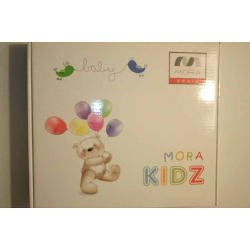 Fleeceplaid til baby Bamse i Luftballon fra MyTrendyHome.dk  