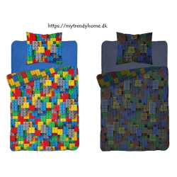 Selvlysende sengetøj  Lego fra MytrendyHome.dk
