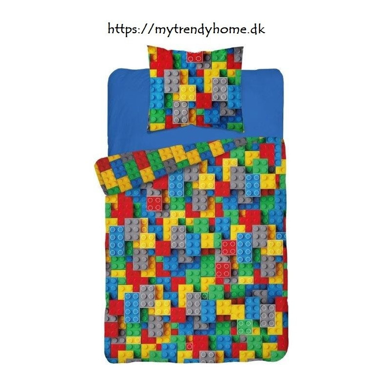 Selvlysende sengetøj  Lego fra MytrendyHome.dk