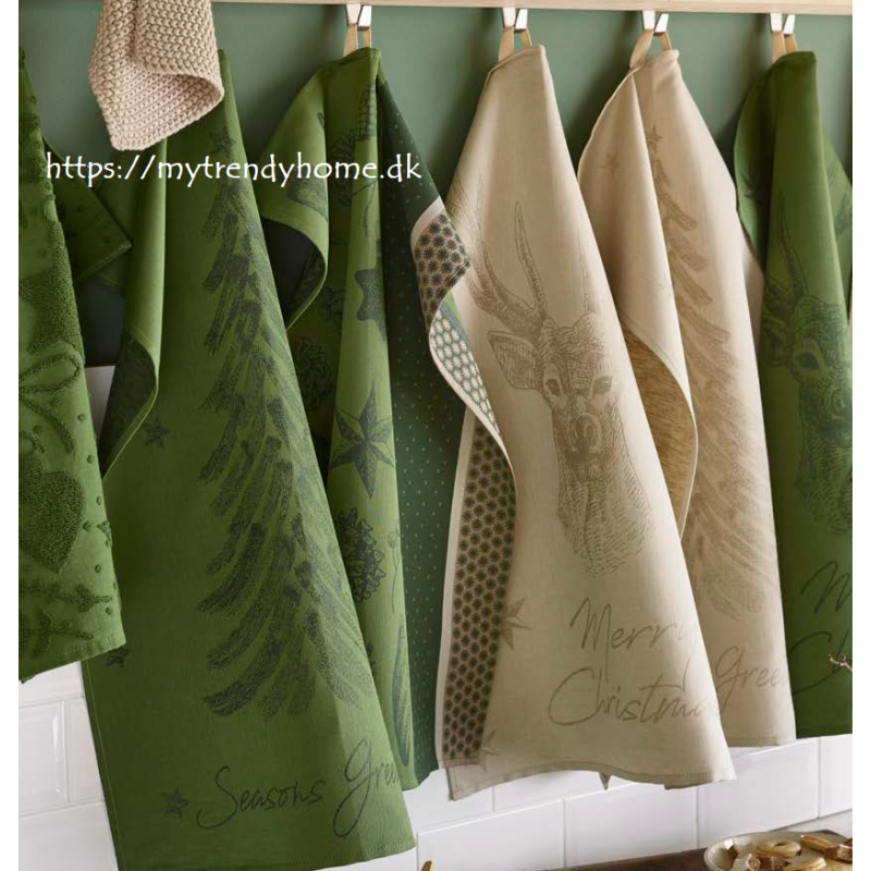 Juleviskestykker CHRISTMAS DEER med Julehjørt  fra MyTrendyHome.dk