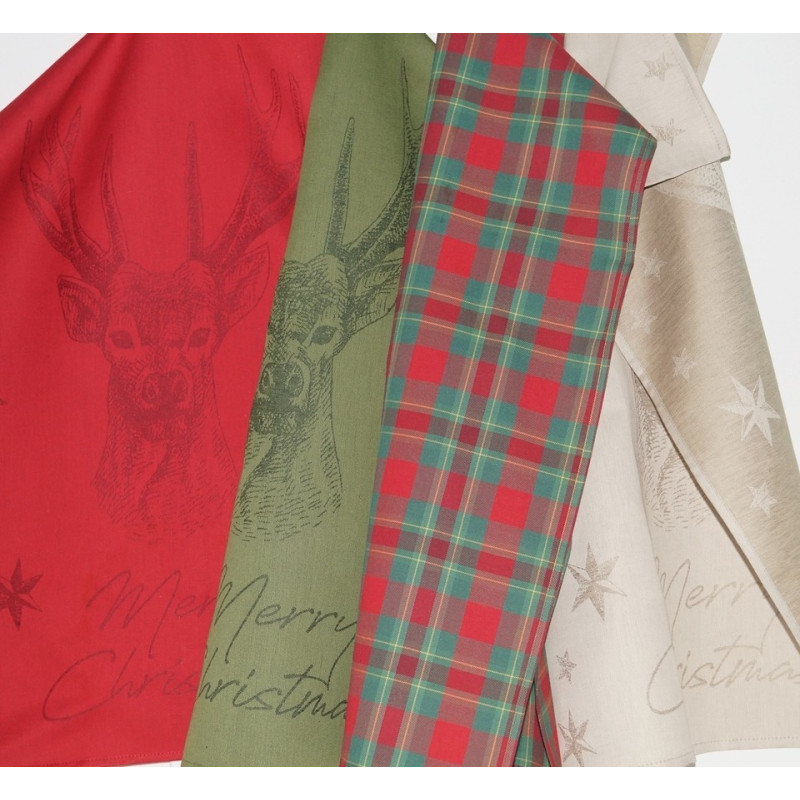 Juleviskestykker CHRISTMAS DEER med Julehjørt  fra MyTrendyHome.dk