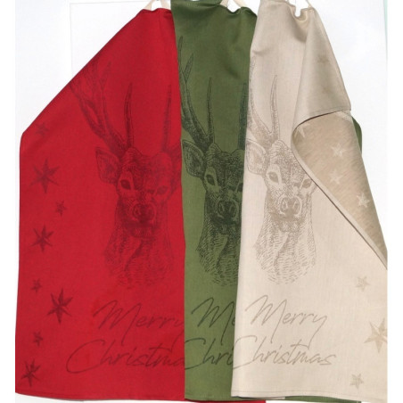 Juleviskestykker CHRISTMAS DEER med Julehjørt  fra MyTrendyHome.dk