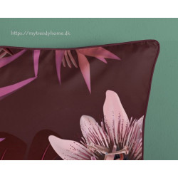 Bomuldssatin sengetøj Farze med eksotiske blomster - MyTrendyHome.dk