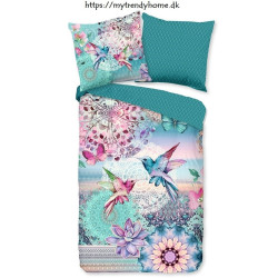 Bomuldssatin sengetøj Ganesha med mandala ornament fra MytrendyHome.dk