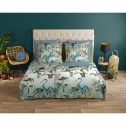 Sengesæt Reeva med eksotisk blomster og fugle fra MyTrendyHome.dk