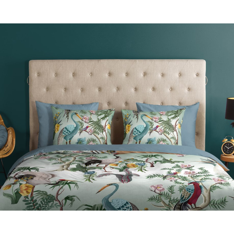 Sengesæt Reeva med eksotisk blomster og fugle fra MyTrendyHome.dk