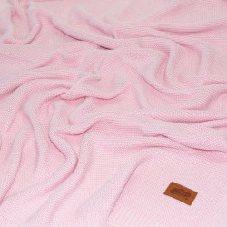 Strikket tæppe/blanket til børn i bomuld/ bamboo fra MytrendyHome.dk