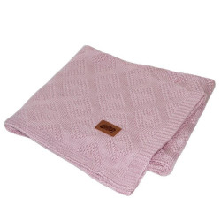 Strikket tæppe/blanket til børn i  bamboo fra MytrendyHome.dk