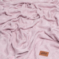 Strikket tæppe/blanket til børn i  bamboo fra MytrendyHome.dk