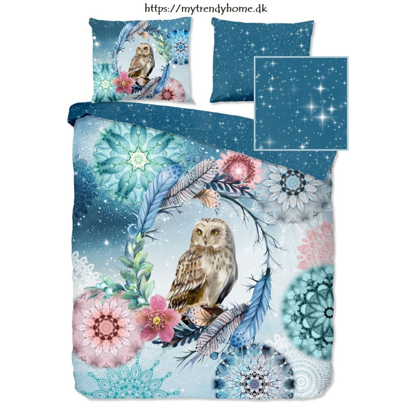 Bomuldssatin sengetøj Kolya med mandala ornament fra MytrendyHome.dk
