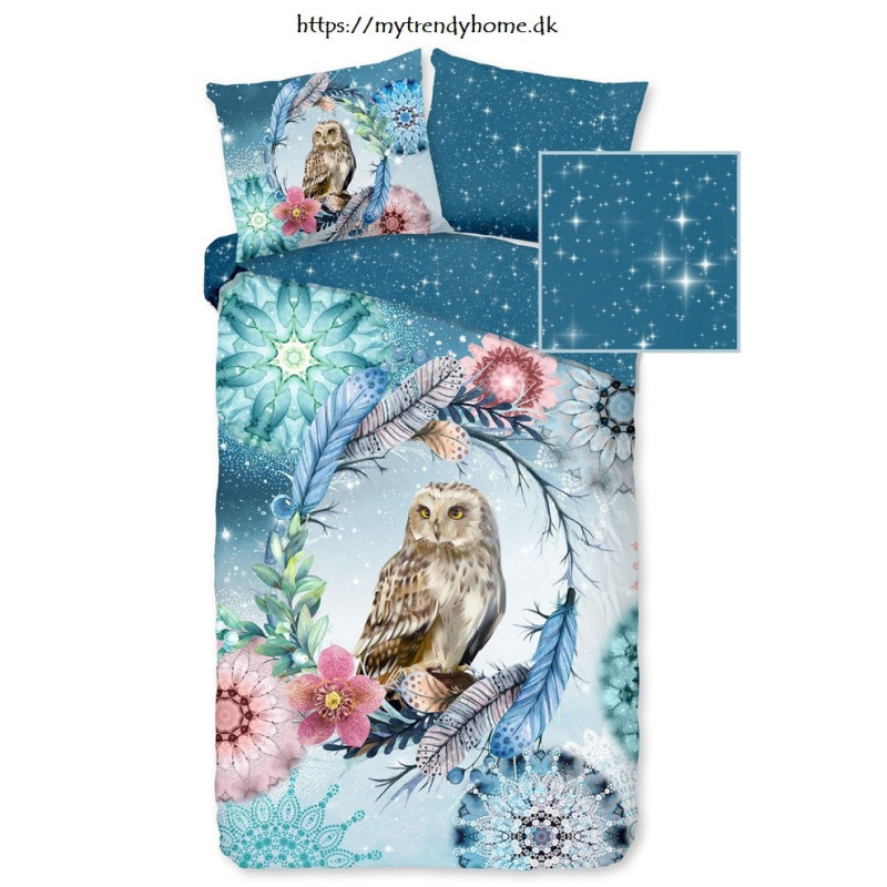 Bomuldssatin sengetøj Kolya med mandala ornament fra MytrendyHome.dk
