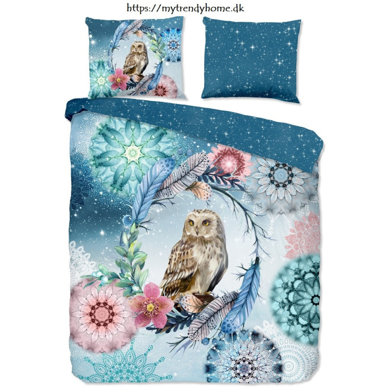 Bomuldssatin sengetøj Kolya med mandala ornament fra MytrendyHome.dk