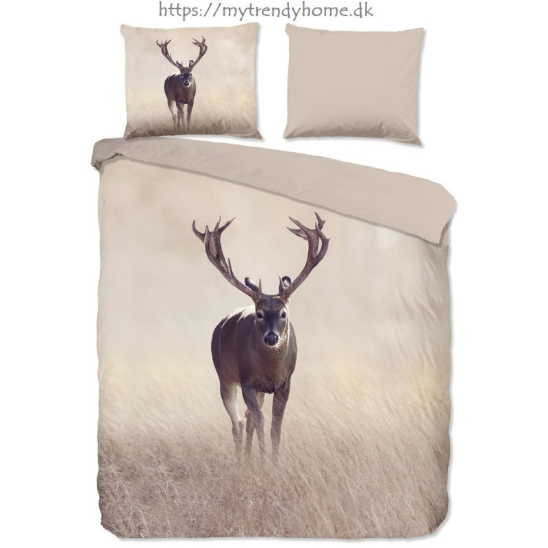 Sengesæt Namica i 100% bomuld med hjort på fra MyTrendyHome.dk