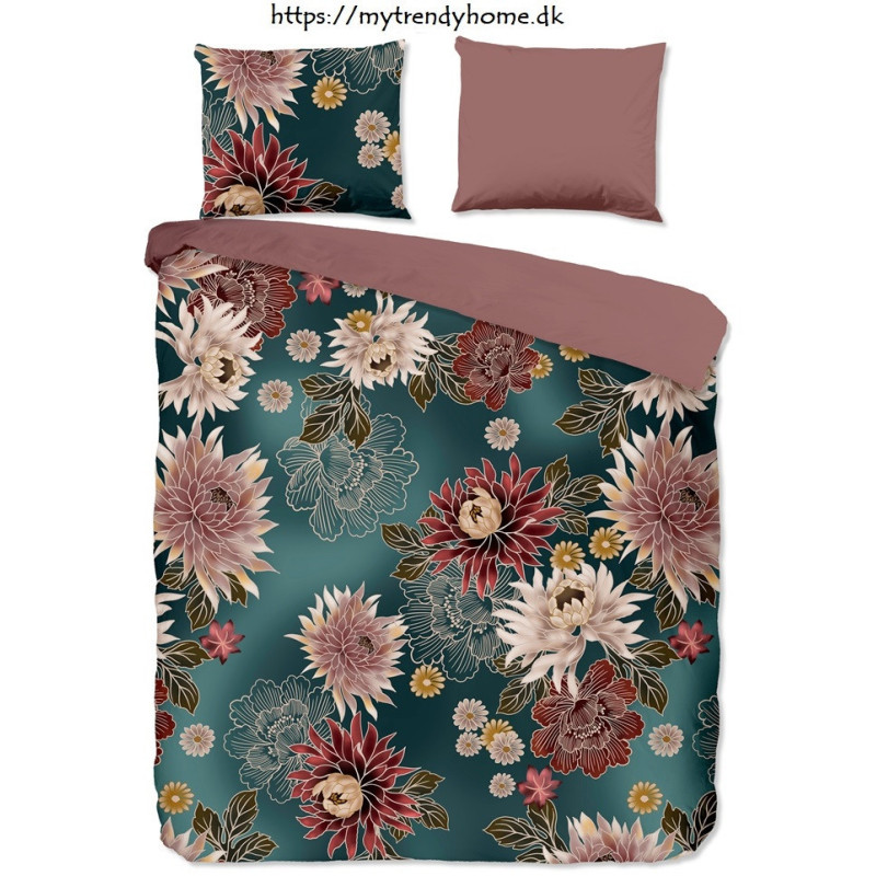 Sengesæt May med blomster i 100% micropercal fra MyTrendyHome.dk
