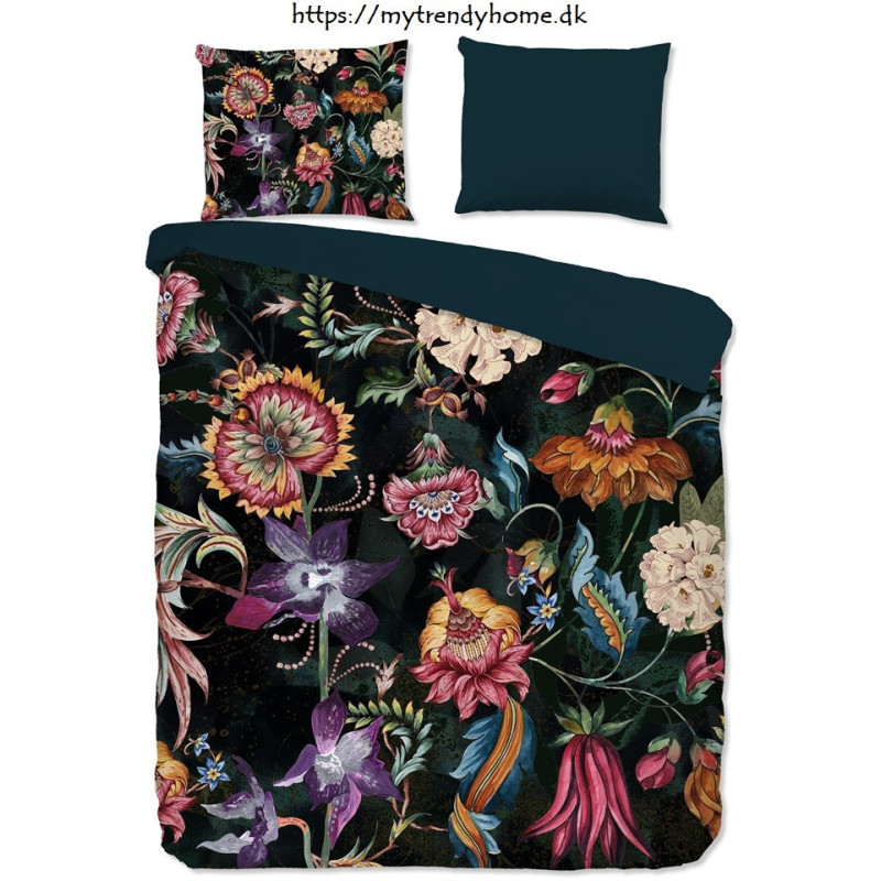 Sengesæt Quasme med blomster i 100% micropercal fra MyTrendyHome.dk