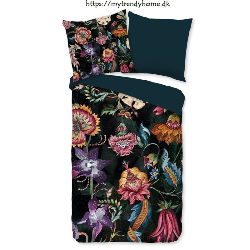 Sengesæt Quasme med blomster i 100% micropercal fra MyTrendyHome.dk
