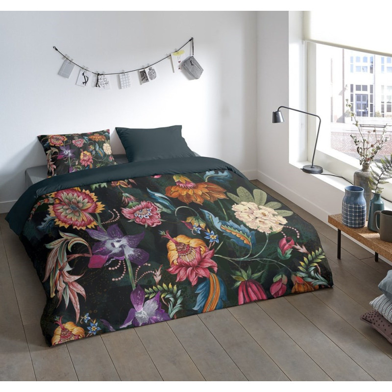 Sengesæt Quasme med blomster i 100% micropercal fra MyTrendyHome.dk