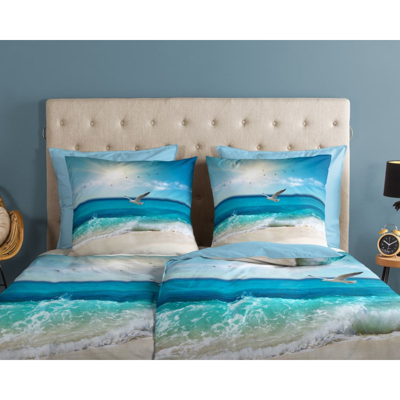 Sengesæt Sealife med havudsigt i 100% bomuld fra MyTrendyHome.dk