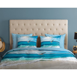 Sengesæt Sealife med havudsigt i 100% bomuld fra MyTrendyHome.dk