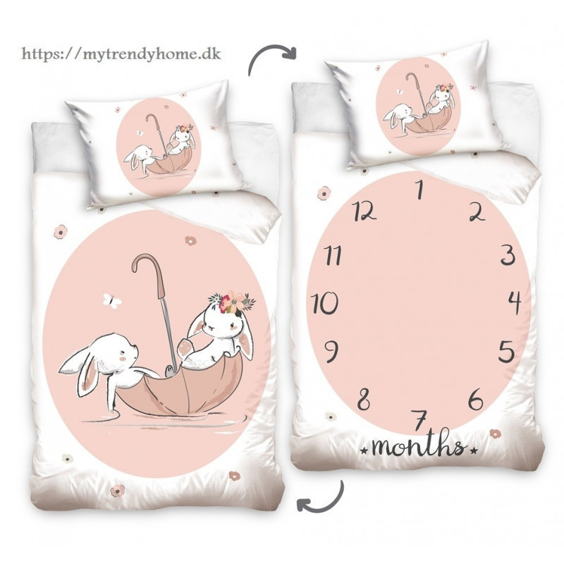 Junior Dobbeltsidet  Sengetøj Sweet Dreams  pink fra MyTrendyHome.dk