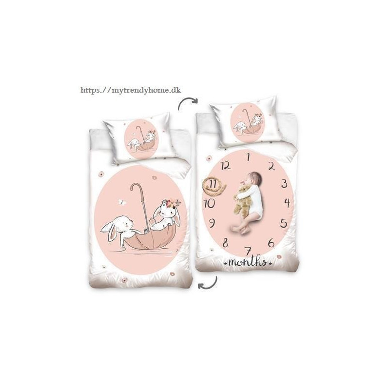 Junior Dobbeltsidet  Sengetøj Sweet Dreams  pink fra MyTrendyHome.dk