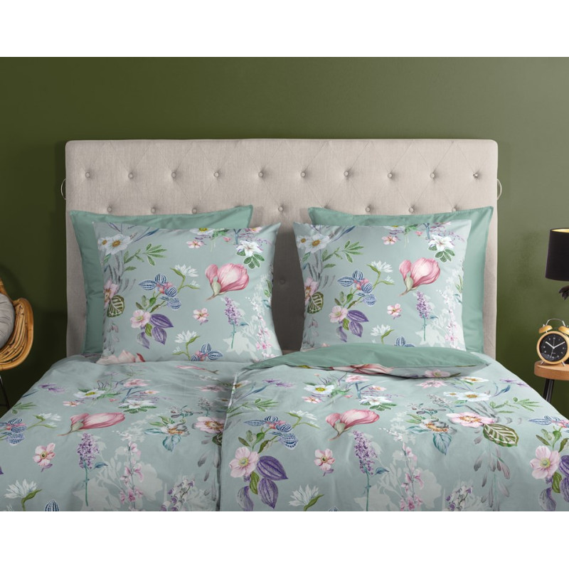 Sengesæt Vera med Magnolia og vilde blomster fra MyTrendyHome.dk