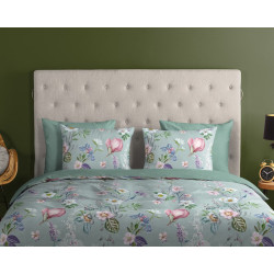 Sengesæt Vera med Magnolia og vilde blomster fra MyTrendyHome.dk