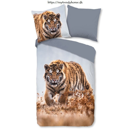 Sengesæt Tiger i 100% bomuld fra MyTrendyHome.dk