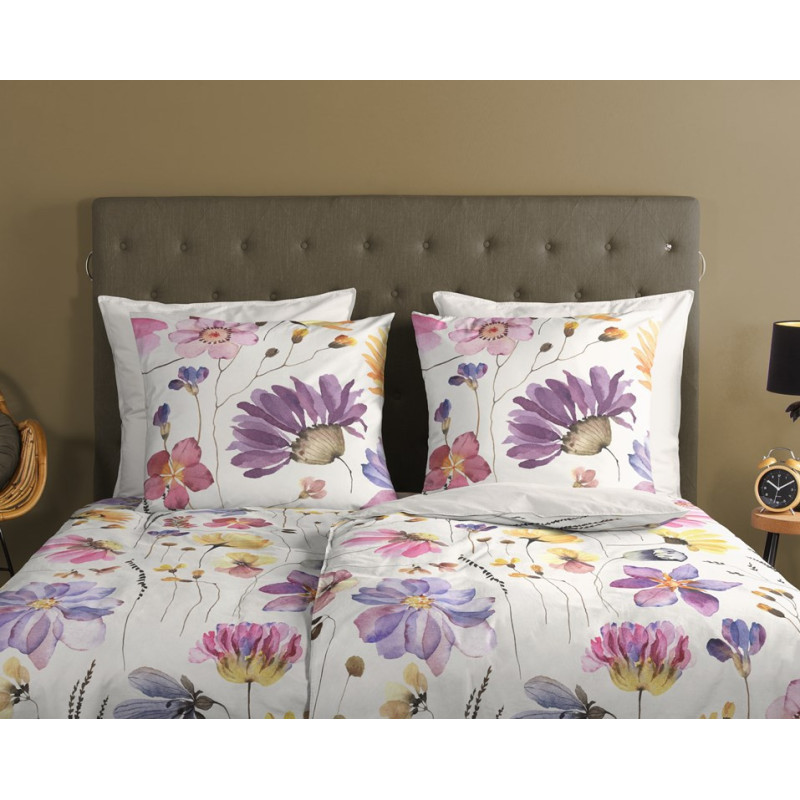 Sengesæt Kate i 100% bomuld med havens blomster fra MyTrendyHome.dk