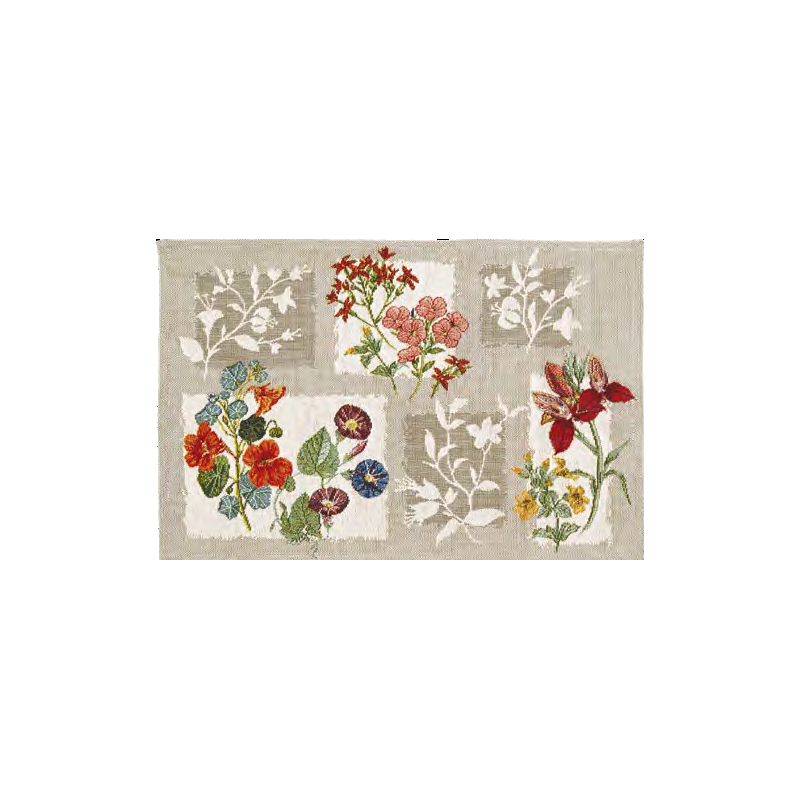 Dækkeserviet Jangala Patch med Blomster motiv fra MytrendyHome.dk