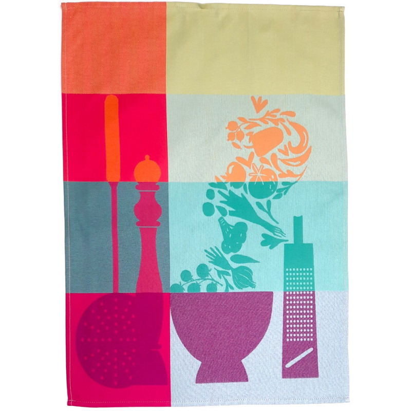 Jacquard Viskestykke Diner 50x70 cm  i 100% bomuld fås i flere farver, Fremstillet i Tyskland