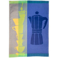 Jacquard Viskestykke Cafe 50x70 cm  i 100% bomuld fås i flere farver, Fremstillet i Tyskland