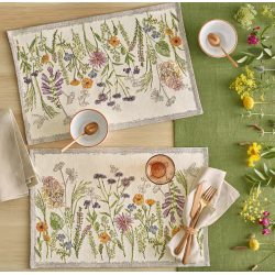 Dækkeserviet Garden Flowers med Blomster motiv fra MytrendyHome.dk