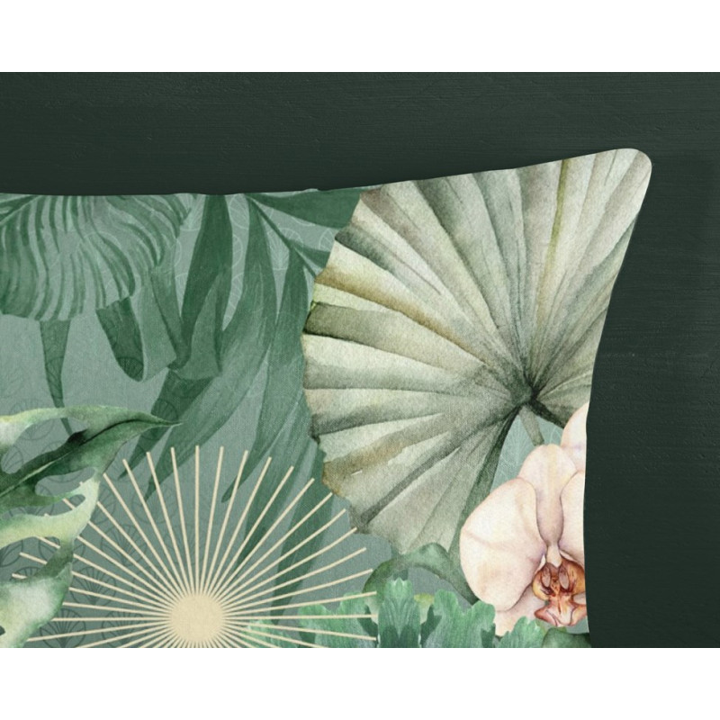 Flonel sengesæt Egor med blomster og mandala ornament fra MyTrendyHome