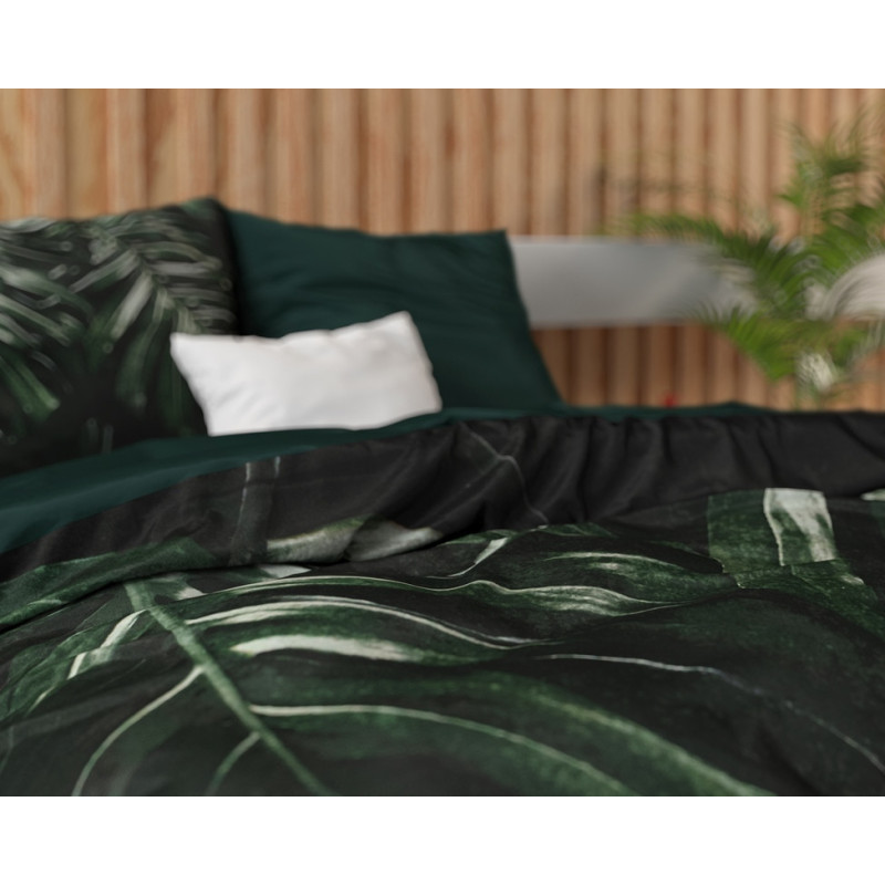 Sengesæt Walker Green i bomuldssatin fra MyTrendyHome.dk